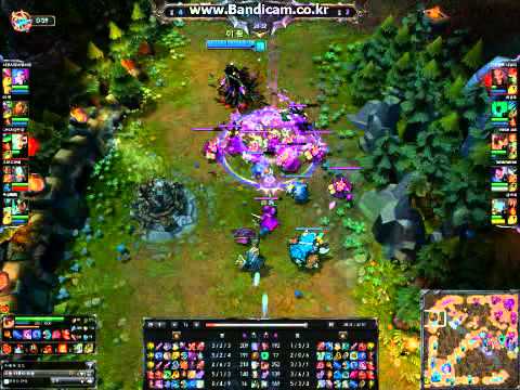 이 좡 diamond1 Swain vs Ziggs [3] 2014-04-28