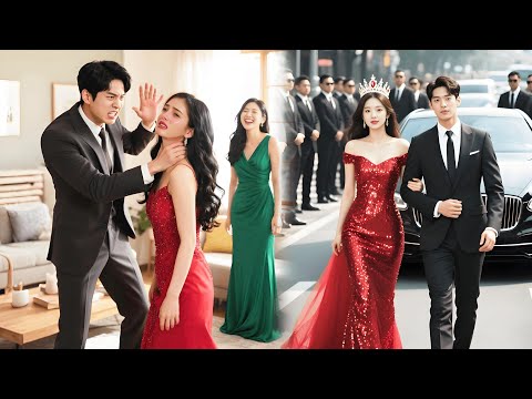 💖El marido le pegó 100 bofetadas a su esposa por la amante — divorciaron, ¡él se arrepintió!#accion