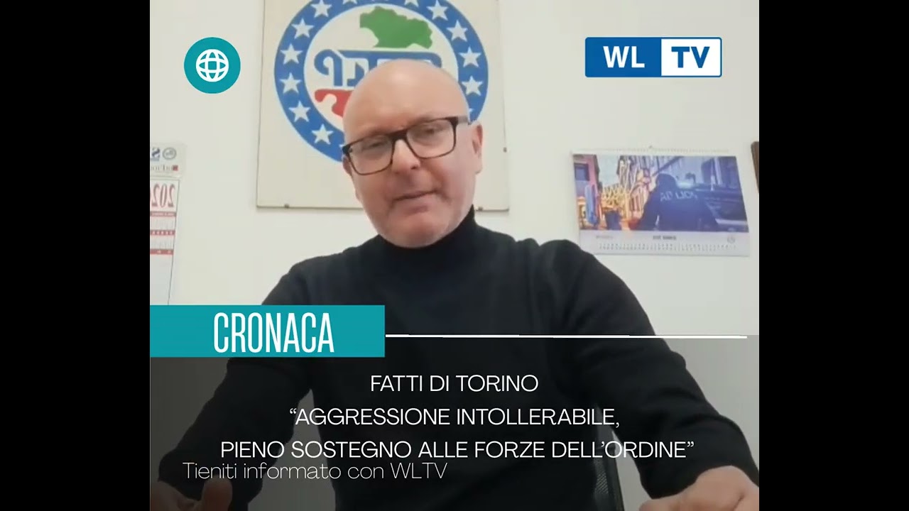 “Aggressione intollerabile, pieno sostegno alle forze dell’ordine”