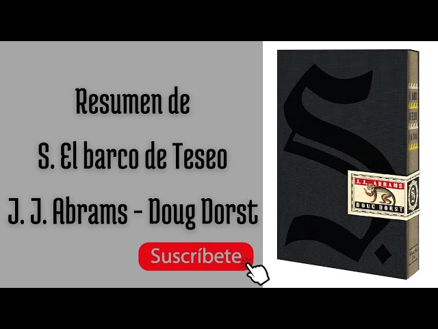 Vídeo relacionado con S. El barco de Teseo. De J. J. Abrams, el genial creador de universos como Lost y Star Wars