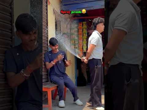 Spray prank😂 #marutiprank #funny #comedy #short #ytshorts #viralshorts #trending #sprayprank