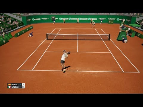 Rafael Nadal vs Simone Bolelli - AO International Tennis PS4 Gameplay