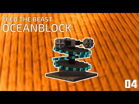 FTB OceanBlock - Blursed Earth Mob Farm EP4