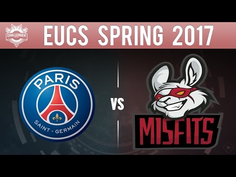 Paris Saint Germain vs Misfits Academy - League Of Legends EU CS 2017 Spring Game 2
