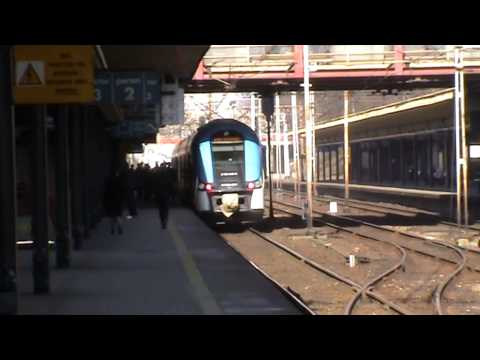 27WEb-004 Kolei Śląskich w Czestochowie. Wjazd oraz odjazd