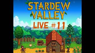Stardew Valley   スターデューバレー#11【ライブ】　女性実況だけどほとんど喋りません。今日は、火山に行ってきた。後謎のおじいさん救出(｀･ω･´)