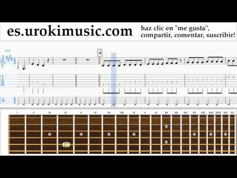 Como Tocar Guitarra OneRepublic - Counting Stars Parte#1 Clases Notas Musicales Tutorial Tablatura