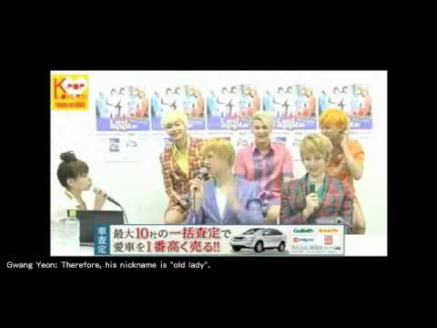 [Eng by HJ] 2013-07-30 Led apple Interview@Tower Records Kpop Lovers