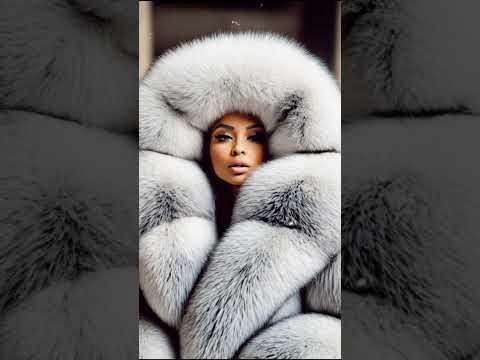 Marvelous Fur Coat AI #furs #furcoat