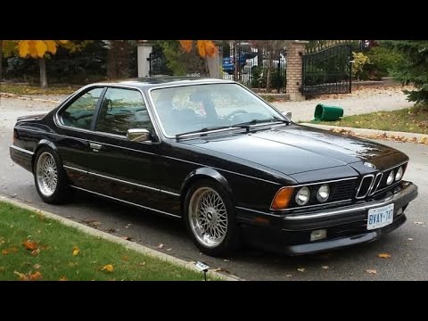 MY 1985 BMW 635CSI, E24, BBS, MSPORT, CALIFORNIA IMPORT #bmw6series #e24 #bbs #classic 