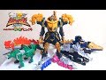 Power Rangers Dino Fury Ryusoulger DX GIGANT Kishiryuzin Custom Combine Wotafa S Review