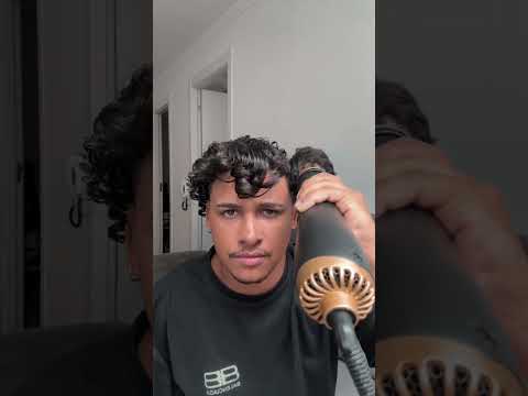 Escova rotativa | Escova giratoria | rotating brush ~alisando cabelo liso  escovando cabelo cacheado