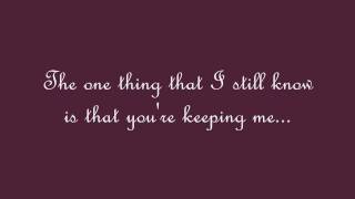 "Gravity" - Sara Bareilles (lyrics)