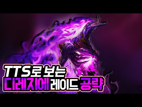 [던파] TTS로 보는 검은 질병의 디레지에 레이드 공략 (댓글확인)