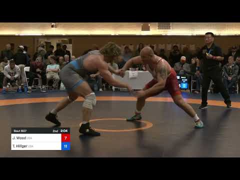 Jordan Wood vs Trent Hillger: 2024 MFS Bill Farrell Memorial: 125 KG Semifinal