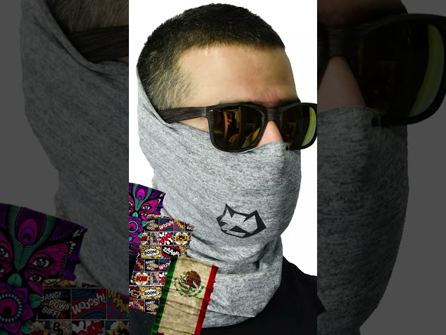 Vídeo relacionado con MUYAPAY 10 Piezas Multifunción Bandana Elástica Pañuelo Tubular Calavera Pasamontañas de Calavera Bufanda Mágica sin Costuras para Deportes Halloween Carnaval Deportes Aire Libre