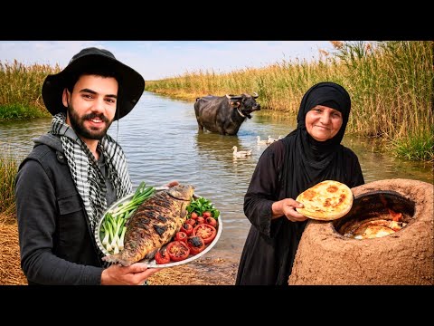 يوم كامل وسط الماء مع عائلة عراقية! 😳🇮🇶 | أهوار الجبايش