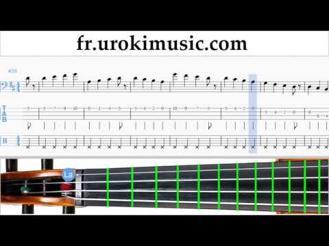Cours de Violoncelle Shakira - Waka Waka Tuto Partitions Partie#1 um-829