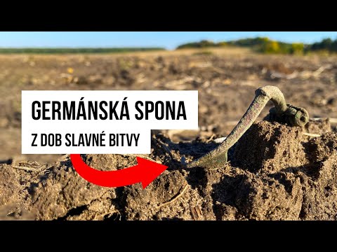 Kompletní Germánská spona z dob bitvy v Teutoburském lese!