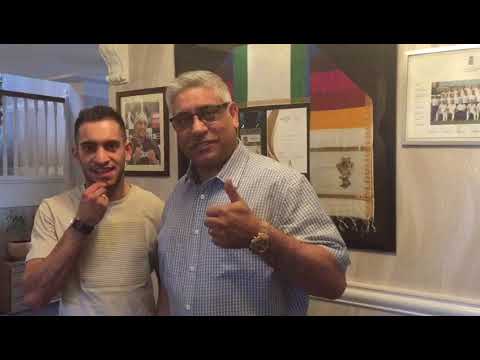 Shah Khan and Haroon Khan boxer best wishes King Amjad Khan