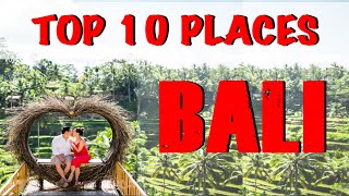 10 Best Places To Visit In Bali Indonesia | Top Tourist Attractions In Bali | TravelDham