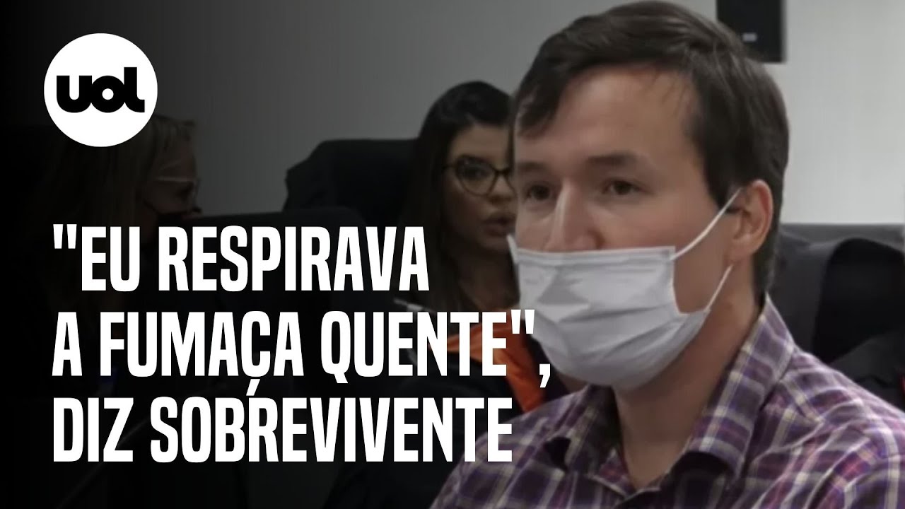 Sobrevivente da boate Kiss: 'Achei que fosse água, mas as gotas me queimaram'