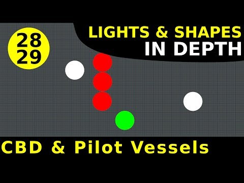 Rule 28 - Vessels Constrained by their Draught