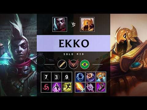 Ekko Mid vs Azir - BR Grandmaster Patch 25.10