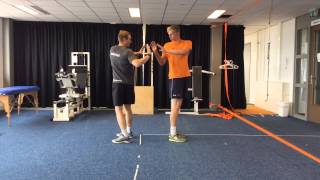 2.2 Thoracic rotations (standing)