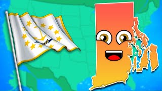 Explore The State Of Rhode Island! | US Geography For Kids | KLT Geography