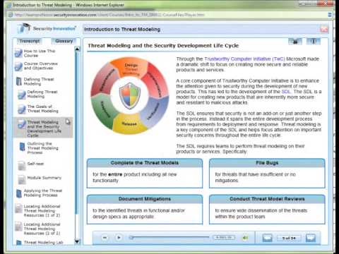 Preview: Creating an Application Security Threat Model (TeamProfessor course)