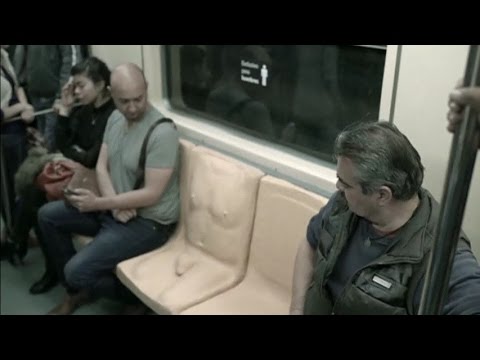 'Penis seat' raises awareness of sexual harassment on Mexico's public transport