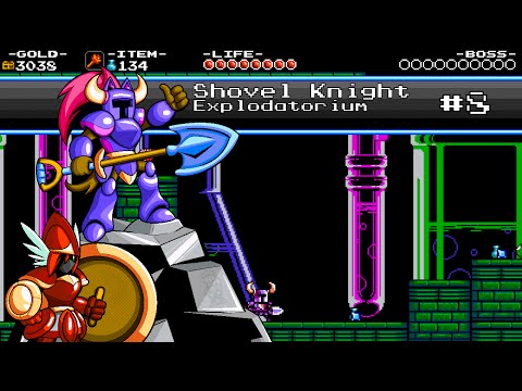 Shovel Knight (No Damage) - Part 08: Explodatorium