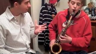 Ryan Pirok Teaching Saxophone Part 2