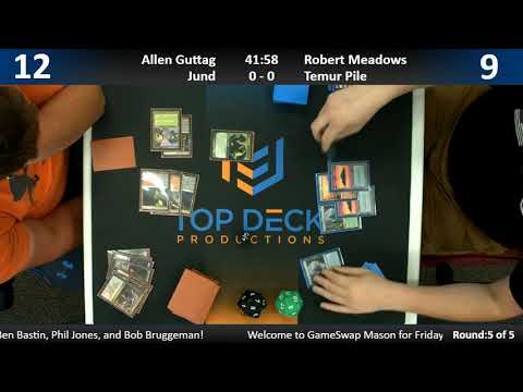 Friday Night Modern w/ Commentary - Allen Guttag (Jund) vs. Robert Meadows (Temur)