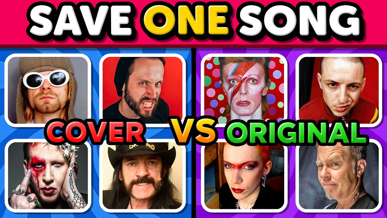 Save One Song: COVER SONG vs ORIGINAL SONG | Music Quiz 2026