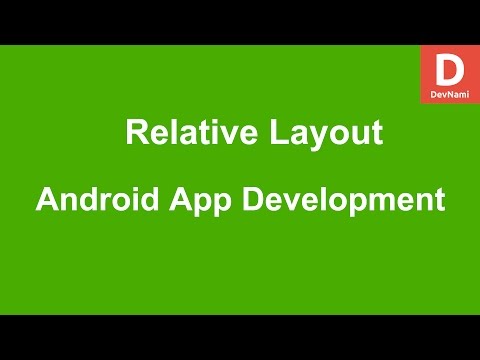 Android Relative Layout Example