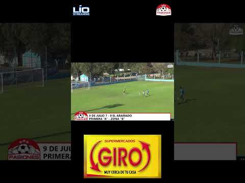 Los 7 goles de la victoria de 9 de Julio ante El Arañado ⚽