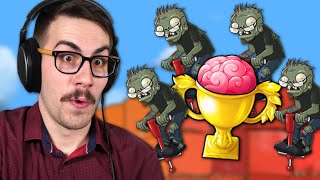 I Completed EVERY Mini-Game! (Plants vs Zombies)