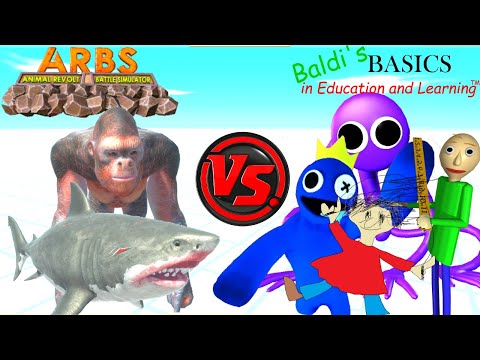 BOSSES VS MONSTERS - TOURNAMENT - ARBS VS BALDI'S AND RAINBOW FRIENDS! - ARBS