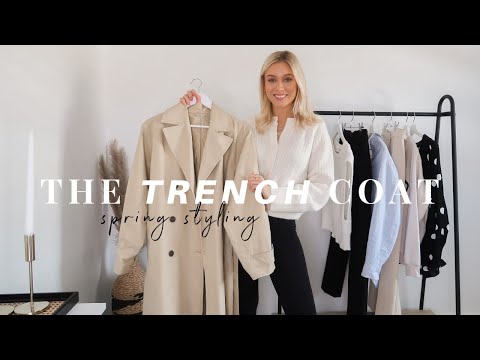 HOW TO STYLE A TRENCH COAT FOR SPRING 2022! | Spring...