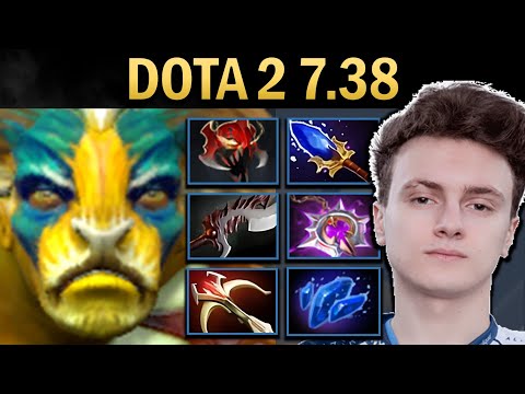 Elder Titan Gameplay Miracle with Abyssal and Aghanims - Dota 2 7.38
