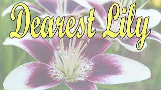 Dearest Lily -  a song for Lily