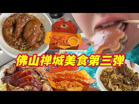 禪城逛喫vlog，佛山真是喫商極高的城市🥹！佛山這個地方怎麼可以做到，又便宜，份量又大，又好喫的！ 【飯局的魚】