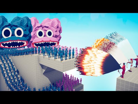 100x POPPY PLAYTIME + GIANTS vs 3x EVERY GOD - TABS | Totally Accurate Battle Simulator 2023