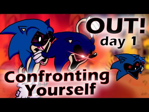 Vs Sonic.exe Confronting Yourself DAY 1 | Friday Night Funkin'