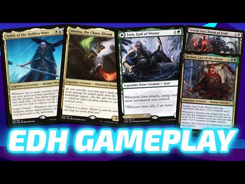 Sefris vs Averna vs Jorn vs Tevesh & Reyhan [Live EDH Commander VOD] 2022