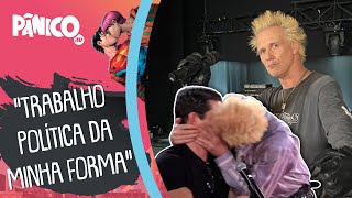 Supla rouba beijo na boca de Marco Antônio Costa; veja vídeo