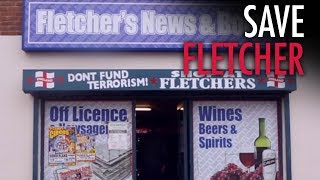 Tommy Robinson: Help UK shopkeeper bullied by police over anti-terror sign