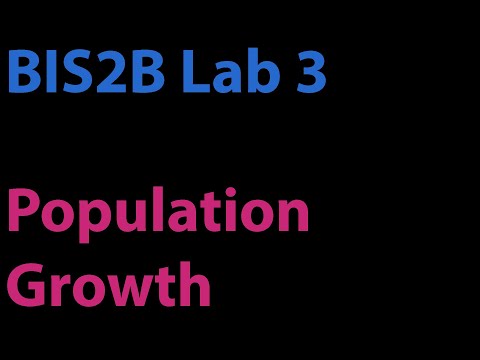 Bis2b Lab 3 Population Growth